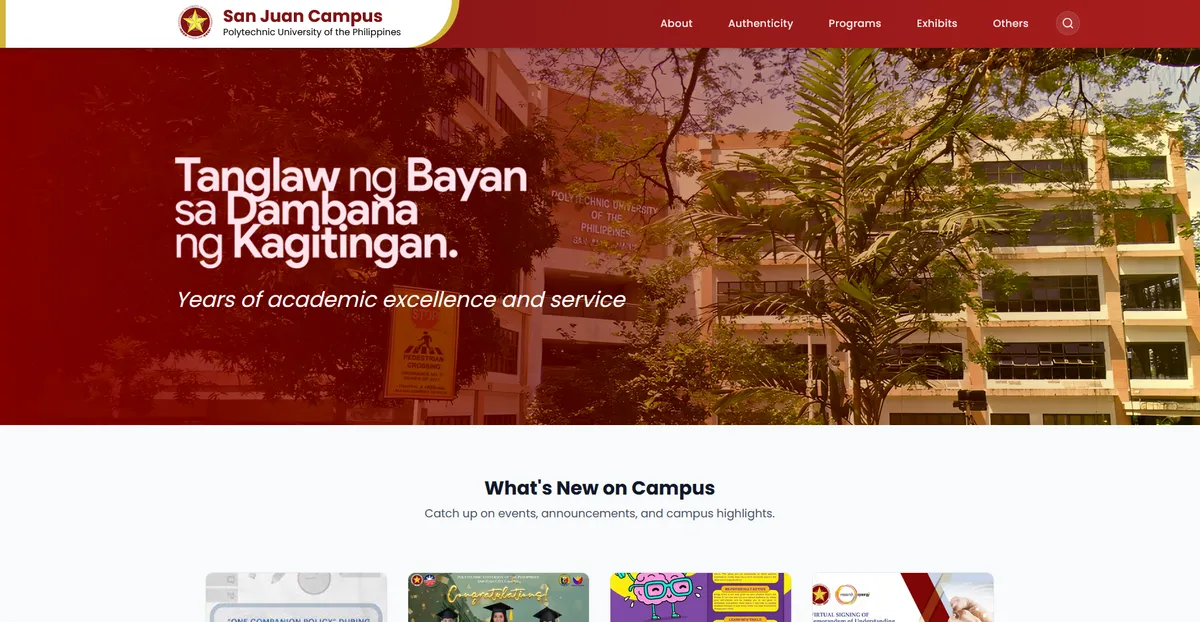 PUPCON: Centralized Accreditation Portal for PUP San Juan Campus